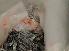 سکسی توری سیاه برای سایت های سکس چت سوراخ های سختش